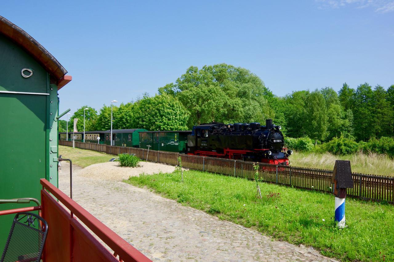 Вілла Urlaubsbahnhof-Schlafwagen Лаутербах Екстер'єр фото